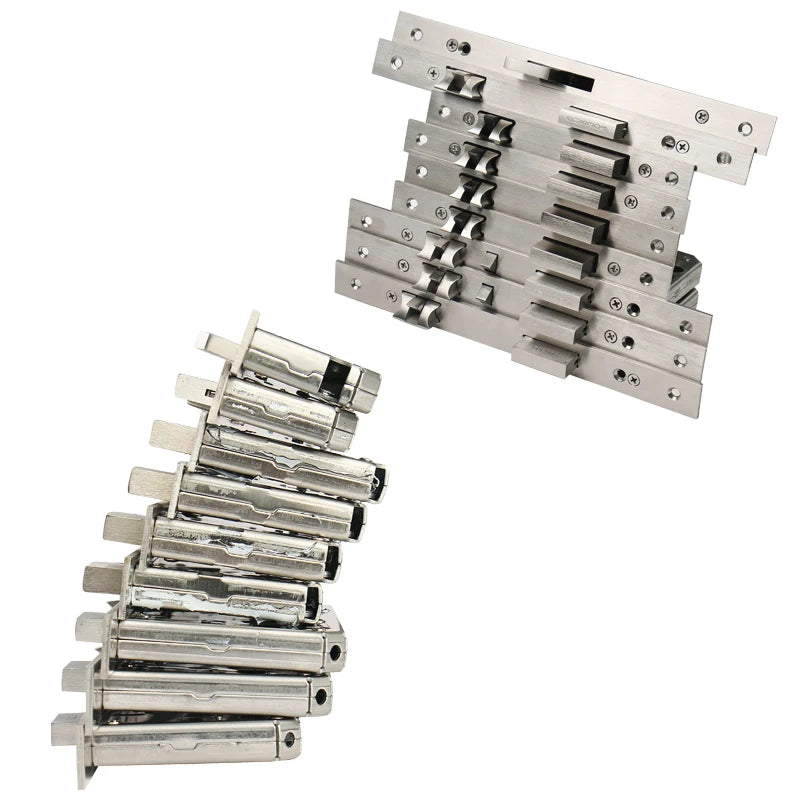 Lockovia  F7 Smart Entry Intelligence at your fingertips / Bluetooth Fingerprint Electric Door Lock Portuguese/English Version with Key/Card/Password Unlock