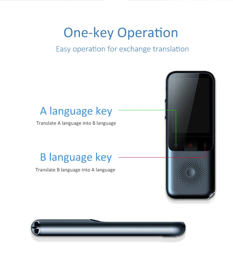 Lexica - Smart AI Voice Translator – Real-Time & Offline Translation in 138 Languages | Touchscreen + Photo Translate