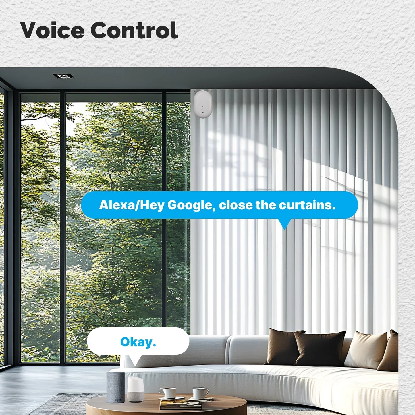 Curtiva - smart home curtain system-