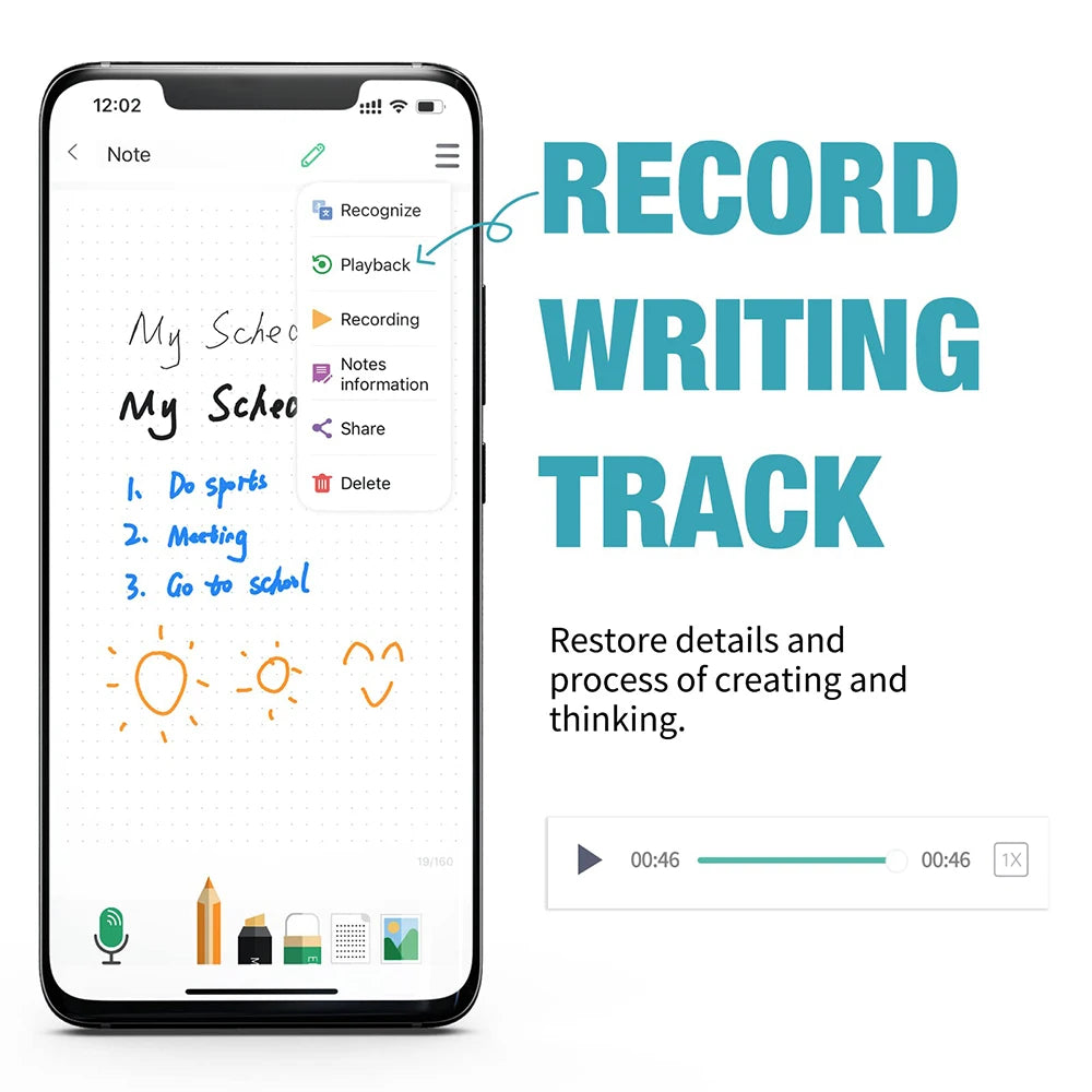 Notiva  Smart Digital Pen Set – Bluetooth Writing Tablet with OCR & Smart Notebook