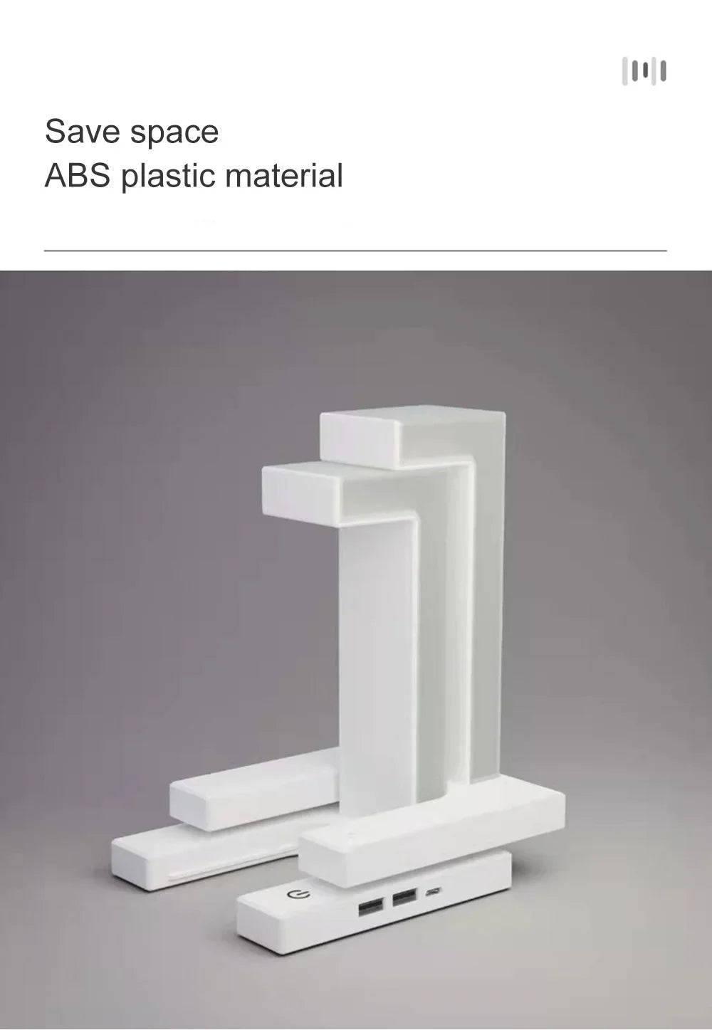 Levina Floating LED Desk Lamp – Wireless Charging | Foldable | Tech-Inspired Decor