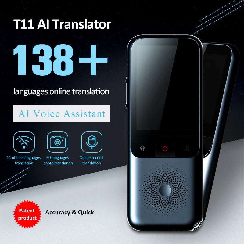 Lexica - Smart AI Voice Translator – Real-Time & Offline Translation in 138 Languages | Touchscreen + Photo Translate