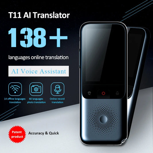 Lexica - Smart AI Voice Translator – Real-Time & Offline Translation in 138 Languages | Touchscreen + Photo Translate