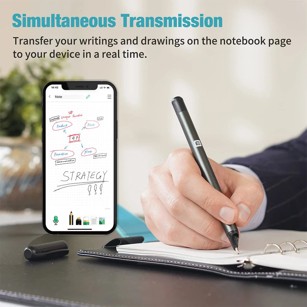 Notiva  Smart Digital Pen Set – Bluetooth Writing Tablet with OCR & Smart Notebook