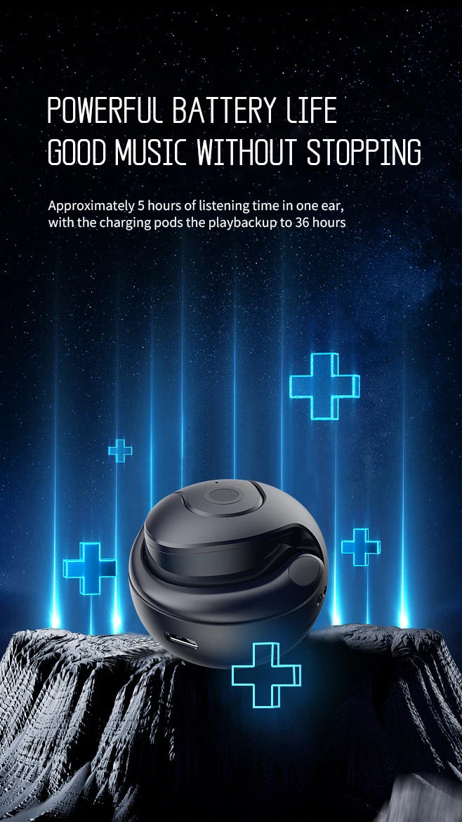 LinguaBuds - AI Translator Earbuds – Real-Time Voice Translation in 144 Languages | Bluetooth 5.3 | Travel & Business Use
